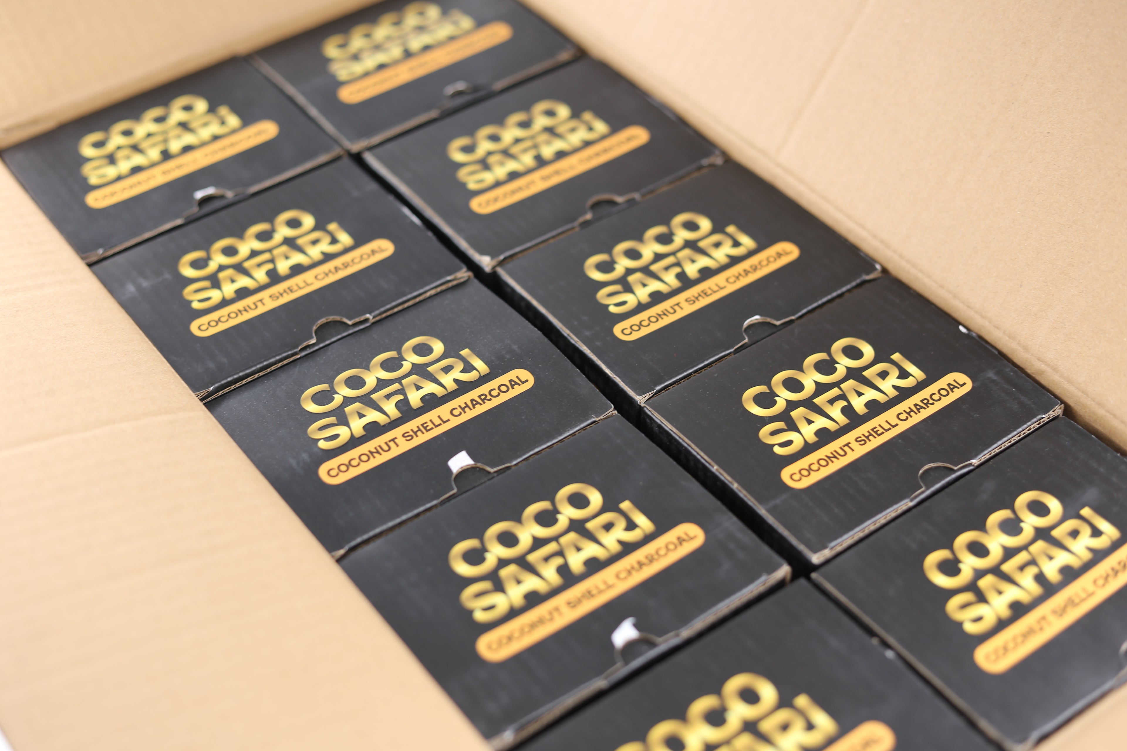 Bundle 2 Boxes Coco Safari – Premium Coconut Shell Charcoal