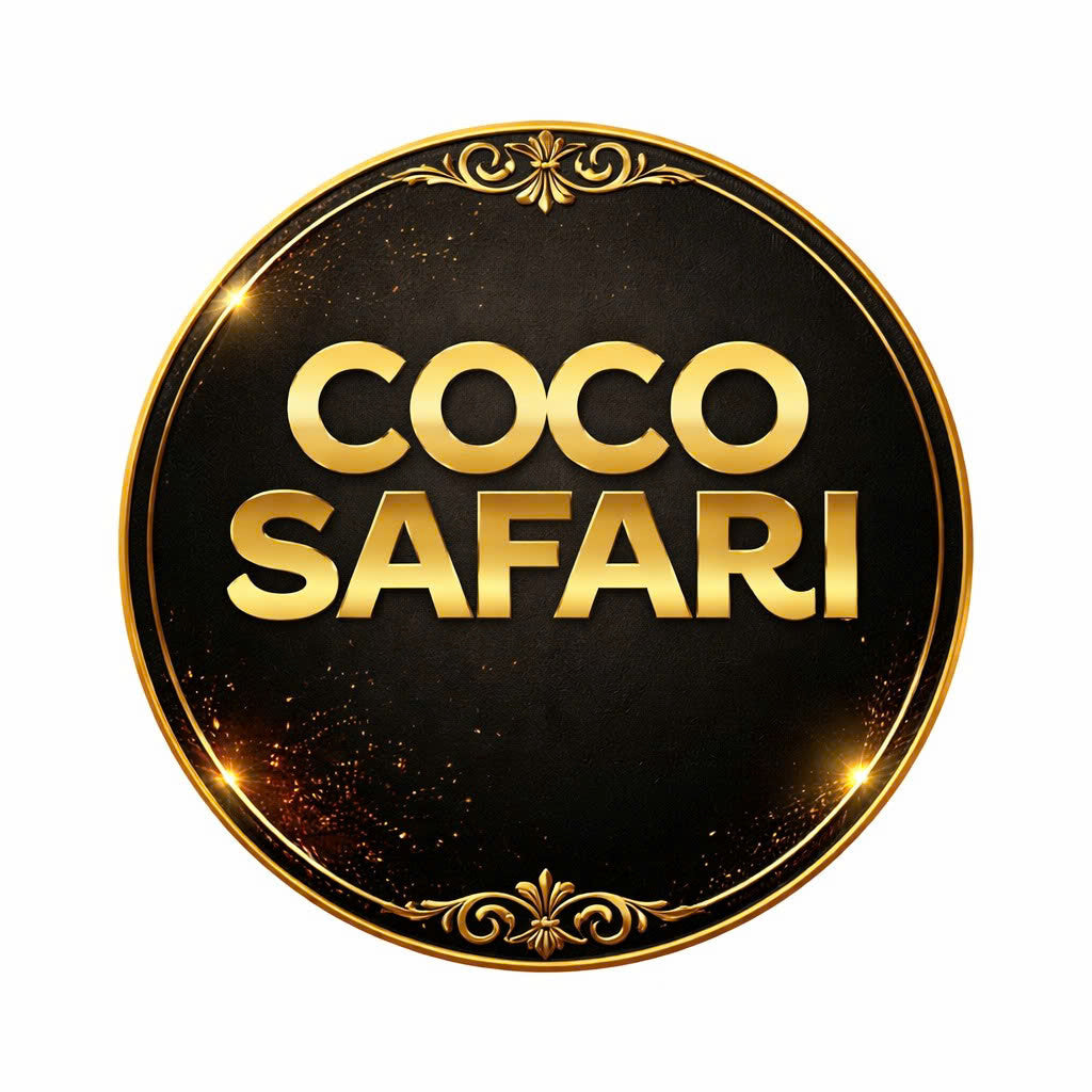 COCO SAFARI 4 Box Coconut Hookah Charcoal 25mm Cubes | 288 pcs | Premium
